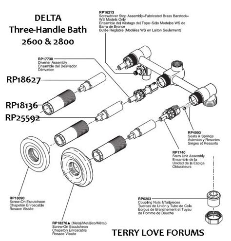 Delta 2 Handle Shower Faucet Parts | Reviewmotors.co