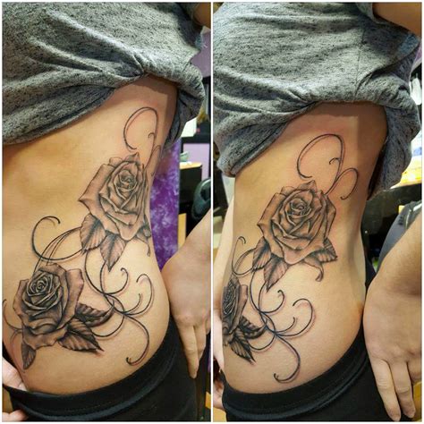 flower-side-tatoo – Divine Image Ink