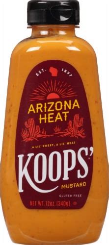 Koops'™ Arizona Heat Mustard, 12 oz - Fry’s Food Stores