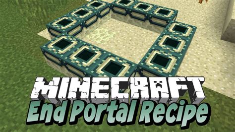 End Portal Recipe Mod for Minecraft 1.16.4/1.15.2/1.14.4/1.12.2 | MinecraftGames.co.uk