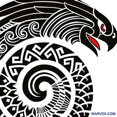 Ethnic Tribal Eagle Tattoo - ₪ AZTEC TATTOOS ₪ Warvox Aztec Mayan Inca ...