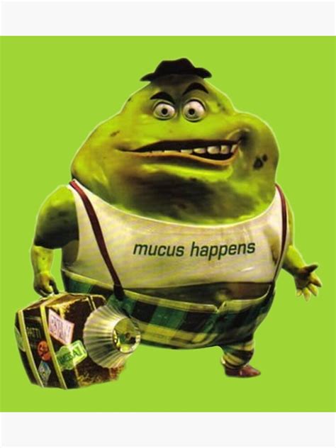 "Mucinex Guy" Poster for Sale by Rekked | Redbubble