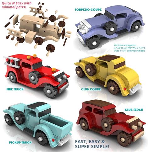 7 Photos Wooden Toy Cars And Trucks Plans And View - Alqu Blog