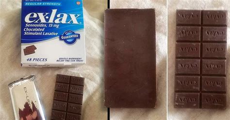 Writer 'Dying Of Laughter' After Husband Eats Bar Of Ex Lax Chocolate