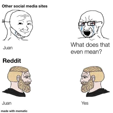 Reddit is weird man : r/memes