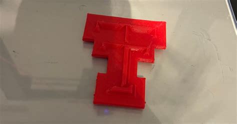 Texas Tech double t logo by jonathan cole | Download free STL model ...