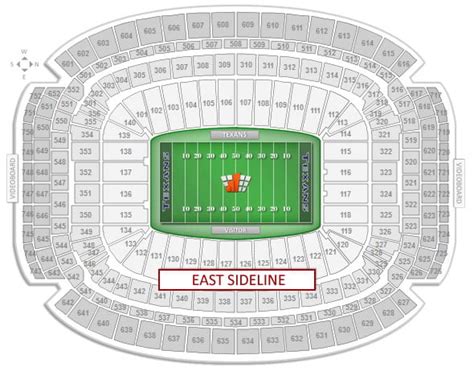 Reliant Stadium Seating Chart Row Aa | Cabinets Matttroy