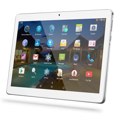 YUNTAB K107 Quad-Core Tablet 10.1 Pulgadas 3G+WiFi Dual SIM