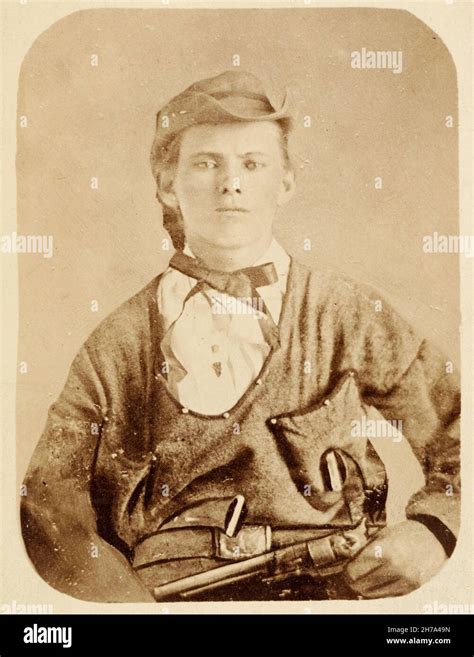 Jesse James - Vintage photograph from the Old West Stock Photo - Alamy