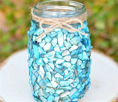 93 Outstanding Craft Projects Using Glass Jars - FeltMagnet