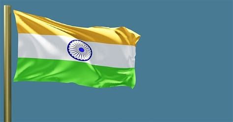 indian flag 3D model 3D model animated | CGTrader