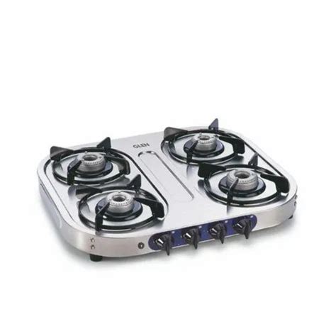 Glen 1044 4 Burner Auto Ignition Stainless Steel Cooktop at Rs 7395 ...