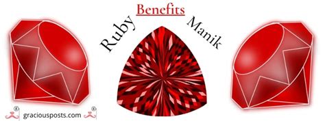 Ruby stone benefits by parasara muni - Graciousposts