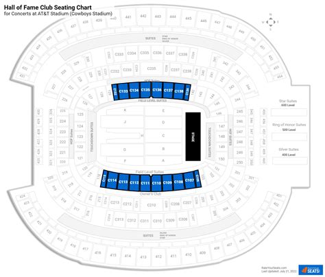 At T Stadium Detailed Seating Chart - Infoupdate.org