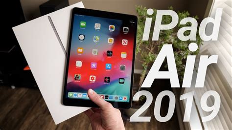 iPad Air 3 (2019) Unboxing & Review! The Perfect Size - YouTube