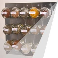 Create Your Own Magnetic Spice Rack - Applications | first4magnets.com