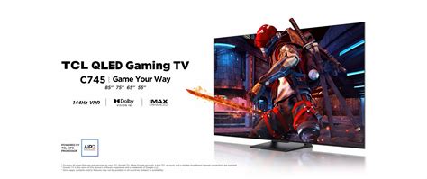 TCL C745 QLED Gaming TV