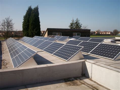 Commercial Solar PV Installation | Roof solar panel, Solar pv, Solar