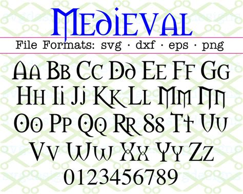 Gothic font - psawegc