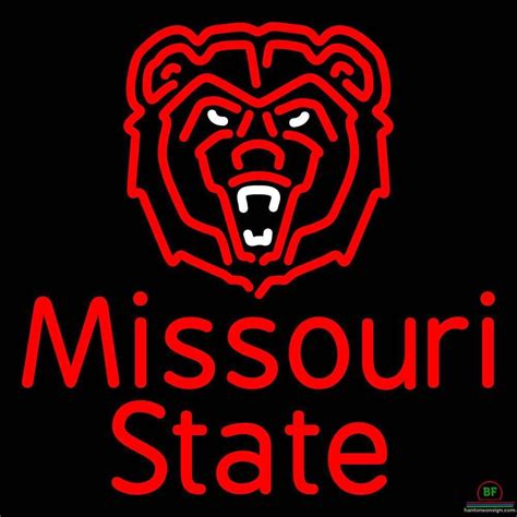 Custom Missouri State Bears Neon Sign NCAA Teams Neon Light – Custom ...