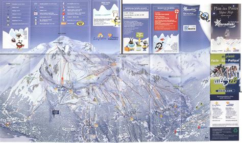 Les Arcs Piste Map and Mini Review