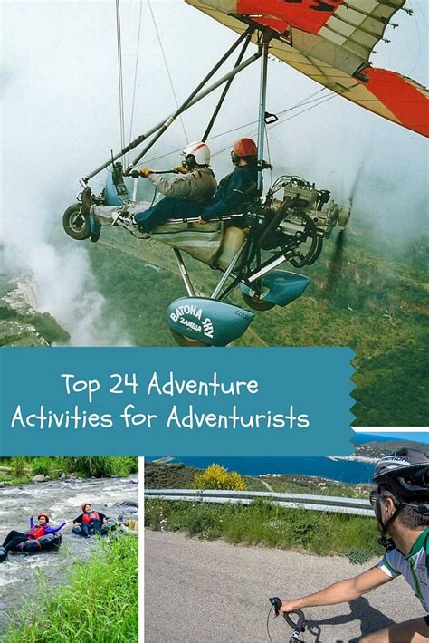 24 Adventure Activities to Get your Adrenaline Pumping