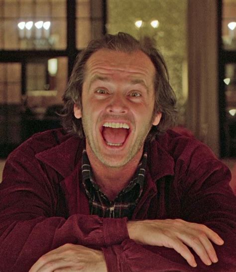 Jack Torrance (Jack Nicholson) in Shining | Personaggi famosi, Celebrità, Personaggi