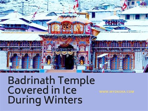 Badrinath Temple Darshan Timings, Opening & Closing Dates 2019