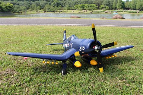 Unique Models F4U-4 Corsair 1200mm Electric RC Airplane PNP - General Hobby