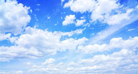 Fresh And Beautiful Blue Sky And White Clouds Photography Map ...