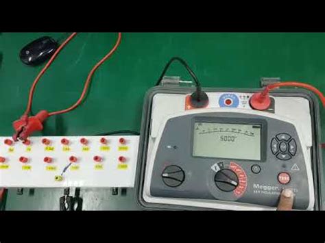 Megger MIT 515, Repair and Calibration at Dynamics Circuit (S) Pte. Ltd. - YouTube