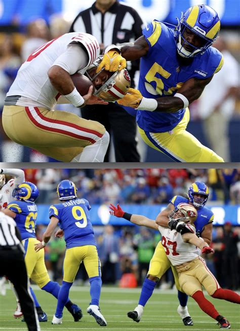 We beat 2 opponents yesterday: The Rams and the refs : r/49ers