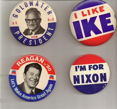 Madeline's Memories: Political Campaign Buttons