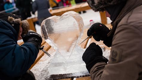Quebec Winter Carnival presents Ice Sculpture Workshops with Marc Lepire's Team - From February ...