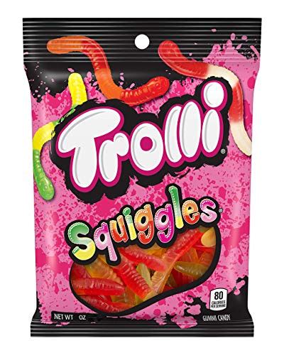 UPC 041420036248 - Trolli bag Squiggles Gummi Worm Shaped Candy - Two Flavors Per Worm ...