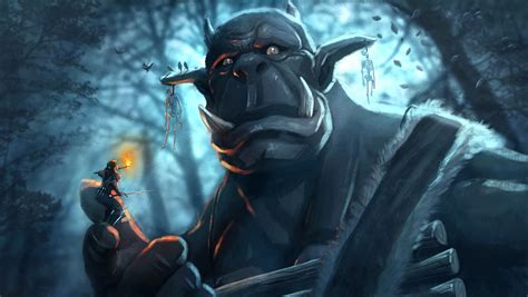 ArtStation - One giant Troll