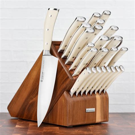 Wusthof Classic Ikon Creme Knife Block Set - 26 Piece – Cutlery and More