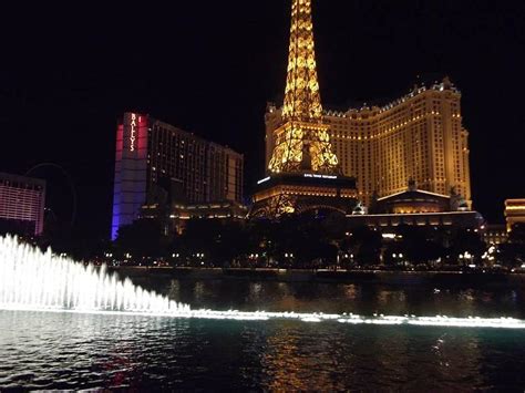 Las Vegas fountains show Photograph by Robert Carter