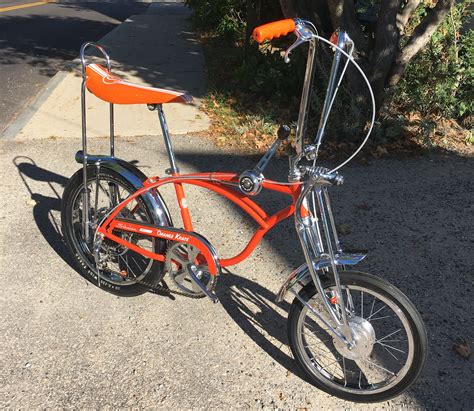 1972 Schwinn Stingray Orange Krate Disc Brake Show Bike | Schwinn bike, Vintage bikes, Bmx bikes