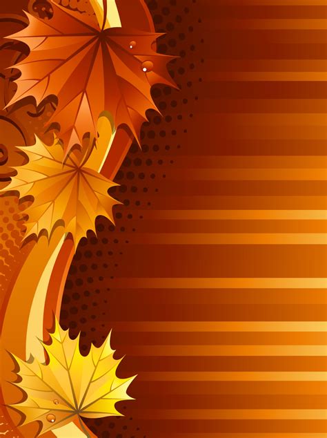 Autumn Leaf Background Vector Art & Graphics | freevector.com