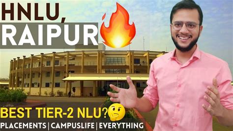 HNLU Raipur Campus Tour🔥🔥- Life at Nlu Raipur -Hidayatullah National ...