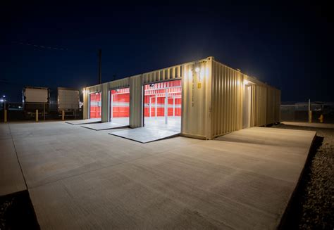 A Shipping Container Car Garage | Container design, Shipping container ...