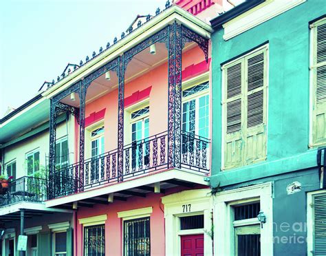 French Quarter Colorful Architecture Photograph by Sonja Quintero ...