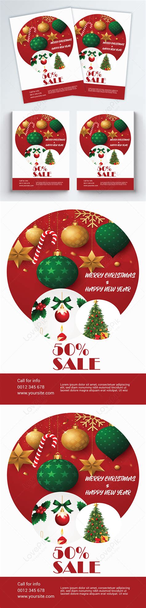 merry christmas flyer template image_picture free download 450103557 ...