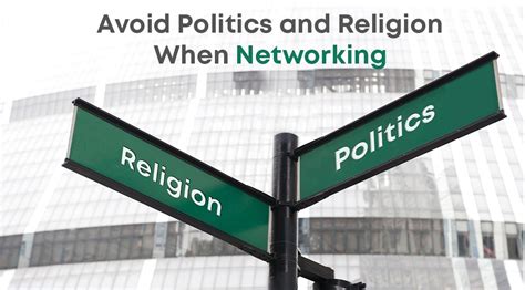 Avoid Politics and Religion When Networking - Dr. Ivan Misner®