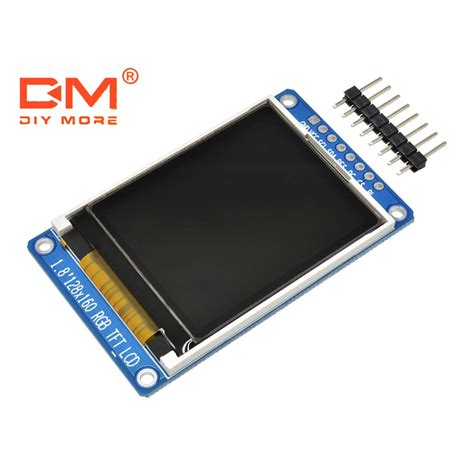 1pc 1.8" 1.8 Inch TFT Screen Full Color 8 PIN 128x160 128*160 SPI Full Color TFT LCD Display ...