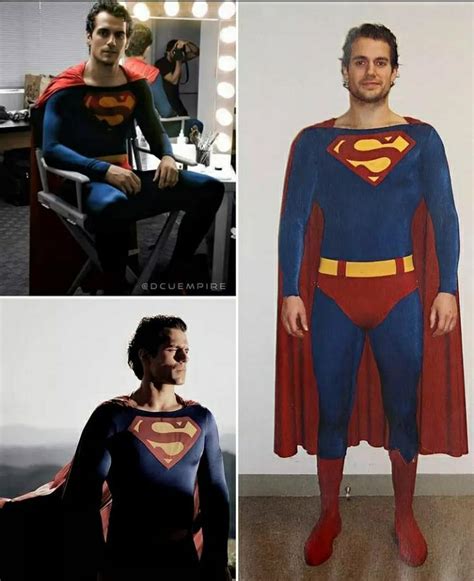 Henry Cavill Wears Christopher Reeve's Iconic Superman Suit in Test ...