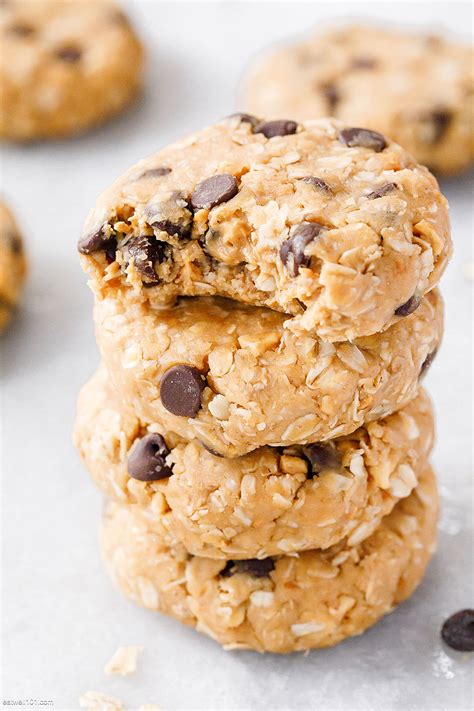 No-Bake Peanut Butter Oatmeal Cookies Recipe – Oatmeal Cookies Recipe ...