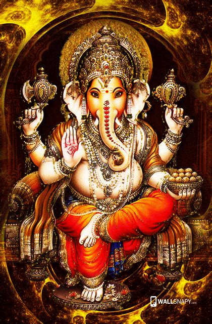 Lord ganesh grand look hd wallpaper high quality wallpaper for your ...