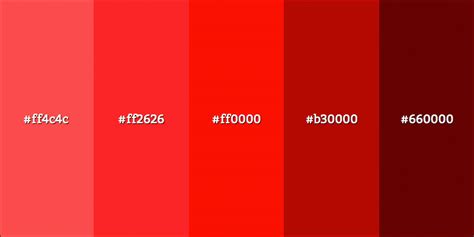 Bright Red Color Code